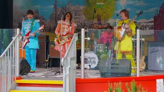 The Mersey Beatles at Strawberry Field [upl. by Enamrahs]