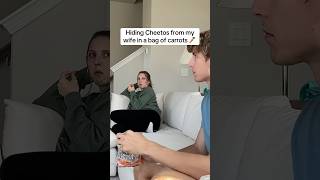 Eating unhealthy Hiding a Cheetos in my carrots [upl. by Noside]