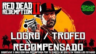 Red Dead Redemption 2  Logro  Trofeo Recompensado [upl. by Yrogerg]