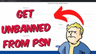 How To Get Unbanned From PlayStation Network 2023 Tutorial  Working 100 [upl. by Atinahc]