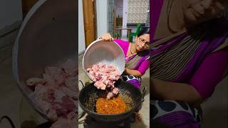 Chicken kosha roti home delivery order  food recipe villfood villgefood cooking homedelivary [upl. by Raseta]