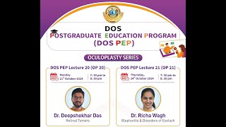 DOS PEP Lecture 21 OP 21 Blepharitis amp Disorders of Eyelash  Dr Richa Dharap [upl. by Dragon]