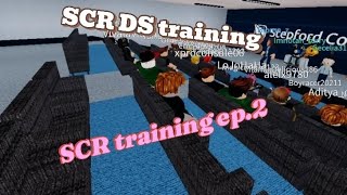 【SCR training ep2】train 火車 roblox Roblox SCR QDDS training Stage3實體考試 [upl. by Morrison722]