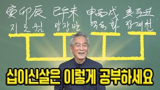 십이신살 쉽게 써먹는 법 사주풀이  지정도 [upl. by Oahc]