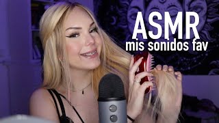 Mis Sonidos Favoritos de ASMR 😴 Tapping Brushing [upl. by Egnalos]