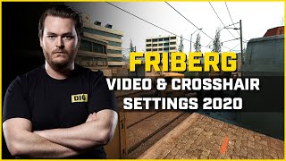 PLAY CSGO LIKE A PRO  friberg Video amp Crosshair Settings 2020 [upl. by Aliac]