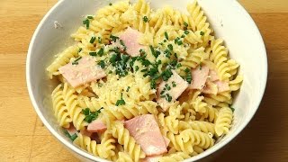 Ham and Egg Pasta  One Pot Chef [upl. by Downs75]