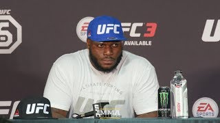 UFC 226 Derrick Lewis PostFight Press Conference  MMA Fighting [upl. by Lyell]