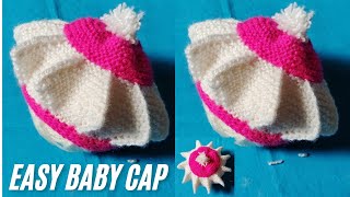 🎧Baby cap woolen design for beginners🌺Easy baby 🎩cap knitting🌺बेबी टोपी बनाएं🌹sdboutique7548 [upl. by Susanna]