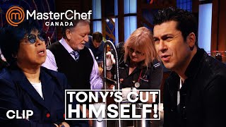 Tonys MasterChef Dream is Over  MasterChef Canada  MasterChef World [upl. by Schwartz]