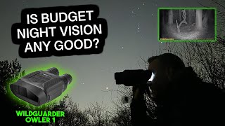 IS BUDGET NIGHTVISION ANY GOOD  WildGuarder OWLER1 Night Vision Binoculars [upl. by Eiramyma868]