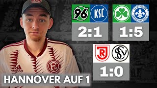 HANNOVER KLETTERT AUF PLATZ 1 🥇😱 [upl. by Ttelrats]