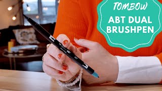 Tombow ABT Dual Brushpen Produktvideo [upl. by Eico780]