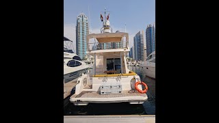 Oryx 50ft15m 12 Person Capactiy  Flame Yacht Rentals Dubai [upl. by Antonie]