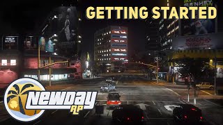 New Day RP  Getting Started  Brief Job Features Video [upl. by Sydelle10]