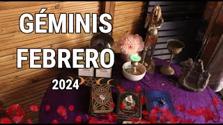 HORÓSCOPO GÉMINIS FEBRERO 2024 🔮ESTARAS OCUPADO [upl. by Anayd]