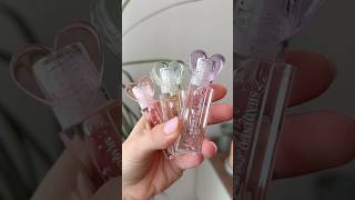 3 Beautiful Clear Lip Gloss by SHAQINUO lipgloss lipstick trending [upl. by Oivatco889]