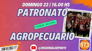 Patronato vs Agropecuario  Primera Nacional [upl. by Devona]