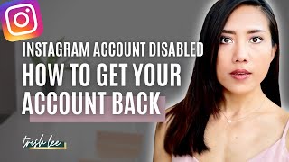 How to get back DISABLED  DEACTIVATED Instagram account 2021  3 important LESSONS learned [upl. by Joshia]