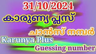 31102024  കാരുണ്യ പ്ലസ് ലോട്ടറി ചാൻസ് നമ്പർ  Karunya plus lottery guessing number  Sreenivasan [upl. by Halueb]