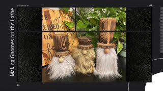 Simple Woodturning Project to Sell  Gnomes on the Lathe [upl. by Athallia]