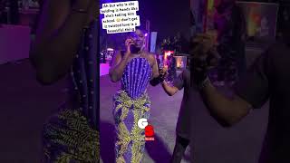 Afua Asantewaa and her husband at the 2024 Ghana DJ’s Awards ghana ghanacelebrities bts shorts [upl. by Ilah]