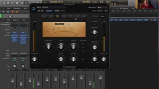 Logic Pro X Basic Sound Design Using Stock Plugins [upl. by Llednahc]