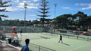 Pedro AraÃºjo d Viktor Durasovic  QF Vale do Lobo Open III [upl. by Arebma369]