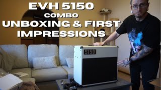 EVH 5150 112 ICONIC  Unboxing and First Impressions [upl. by Jaala]