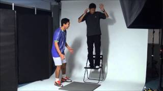 Team Yonex Take The Power Cushion Test [upl. by Niwde]