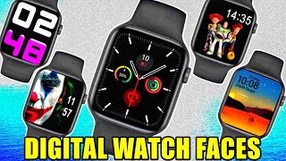 HOW TO ADD DIGITAL WATCH FACES IN W26 SMART WATCH [upl. by Leahci]