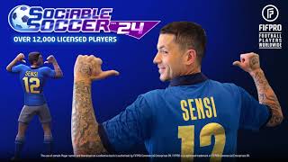 Sociable Soccer 24 Gameplay Trailer [upl. by Aimat]