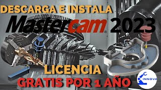 ✅ MasterCam Desbloqueado  Descarga e Instalación sin complicaciones  Guía paso a paso [upl. by Brunelle]