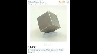 Tungsten cube review [upl. by Everara592]