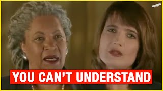 Toni Morrison chews up an Aussie reporter asking racist question [upl. by Annij47]