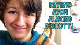 Review  Avon Almond Biscotti Lip Balm [upl. by Assirat]