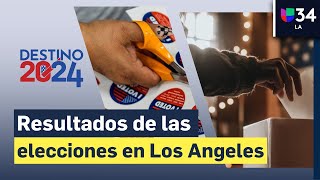 🔴 Noticiero 11 PM Conozca los resultados de las elecciones en Los Ángeles y el Sur de California [upl. by Kaspar]