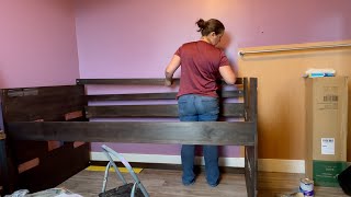 Putting Together The Max amp Lily Loft Bed Max amp Lily Loft Bed Review [upl. by Anatsirhc]