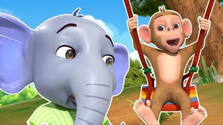 Bandar Jhoola Jhool Raha Hai  Bandar Mama  Hindi Nursery Rhymes [upl. by Nowed695]