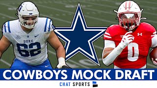 Cowboys Mock Draft 7Round Dallas Cowboys Draft Picks For 2024 NFL Draft [upl. by Mack]