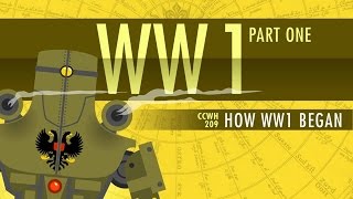 How World War I Started Crash Course World History 209 [upl. by Markman]