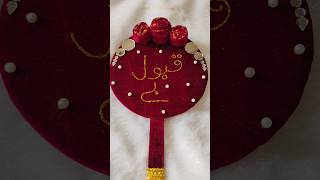 Wedding Props🎉 Making at home Qubool Hai Props🎉 ideas diy wedding nikah props shorts trending [upl. by Sadiras]