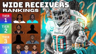 TOP 15 FANTASY WIDE RECEIVERS RANKINGS FOR 2024 🔥🏈 [upl. by Illene]