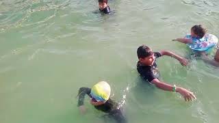 Sentosa water 💧 park Aaryan Ki swimming 🏊 🔥🔥❤shoartfeed funnyshorts shortsviral shortsfeed 👍 [upl. by Anemolihp99]