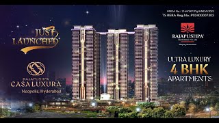 Rajapushpa Casa Luxura at Neopolis  Rajapushpa Properties Newly Launched Project [upl. by Ebeohp]