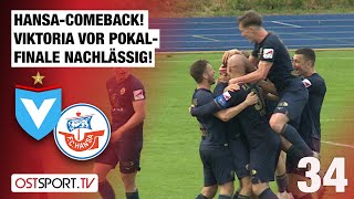 Hansa II jubelt nach Abstieg der Profis Viktoria Berlin  Hansa II  Regionalliga Nordost [upl. by Herwin]