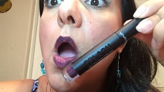 demostracion exfoliante de labios y lipstick liquido splash [upl. by Neryt]