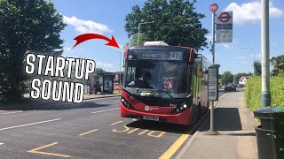 Transport UK London Allison Enviro 200 MMC Engine Startup ┃ 8162 SN66 WNO [upl. by Eneloj484]