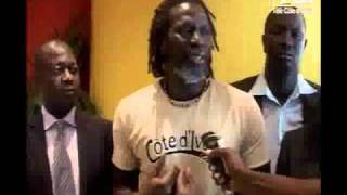 Tiken Jah Fakoly chez le Président Alassane Ouattara [upl. by Ytsanyd]