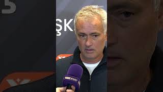 🎙️ Jose Mourinhonun Beşiktaş Mağlubiyeti Sonrası Görüşleri shorts fenerbahçe [upl. by Warfourd]